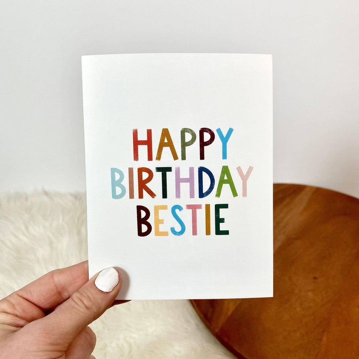 Bestie Birthday Card - Small Batch Specialty Gifts