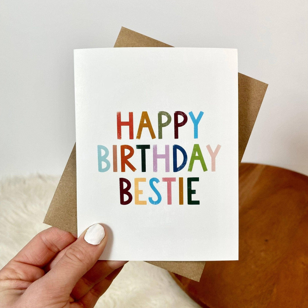 Bestie Birthday Card - Small Batch Specialty Gifts