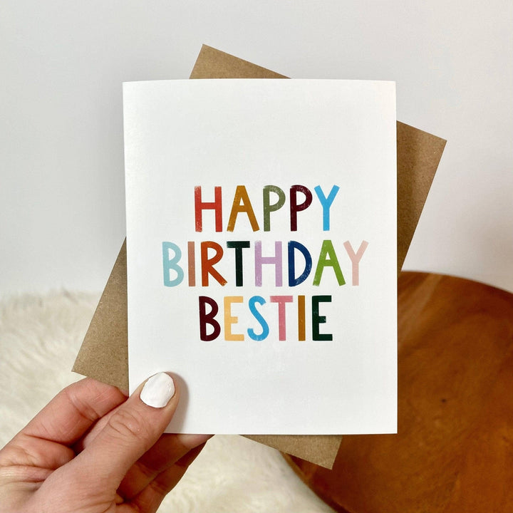 Bestie Birthday Card - Small Batch Specialty Gifts