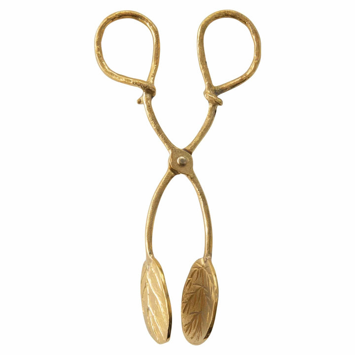 Brass Leaf Tongs - Small Batch Specialty Gifts
