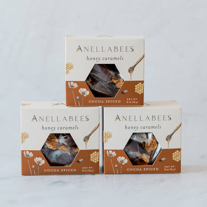 Cocoa Honey Caramels