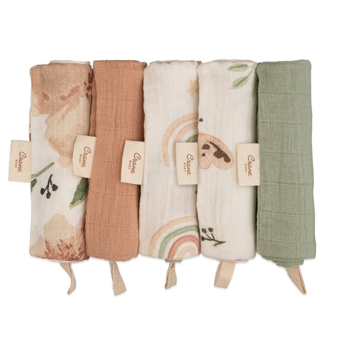 Parker 5-pc. Baby Wash Cloth Set