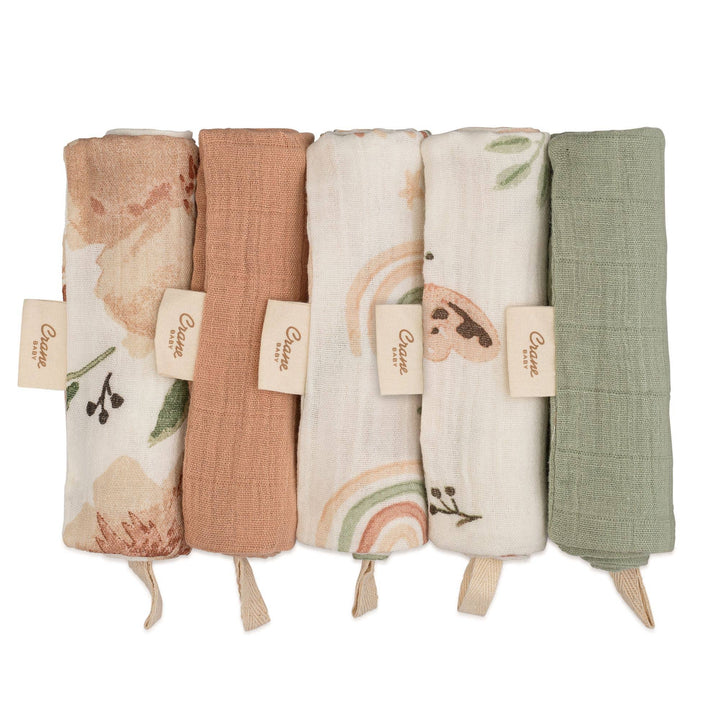 Parker 5-pc. Baby Wash Cloth Set