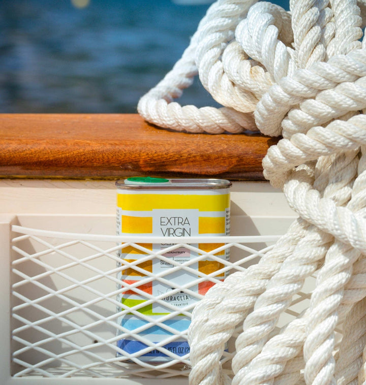 Coratina Extra Virgin Olive Oil Tin by Frantoio Muraglia - Small Batch Specialty Gifts