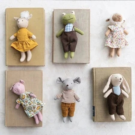 Cotton Linen Mini Animal - Small Batch Specialty Gifts