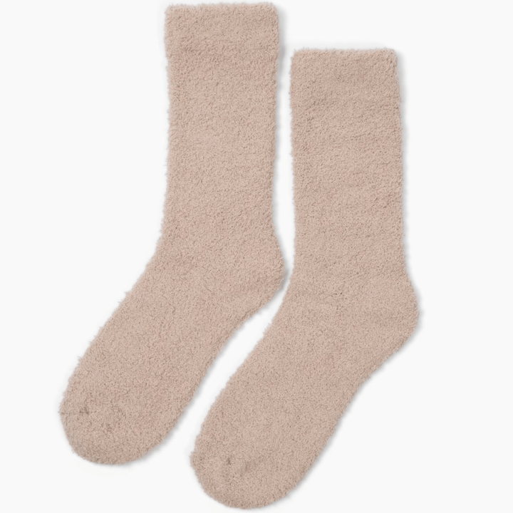 Cozy Cloud Socks - Ivory - Small Batch Specialty Gifts