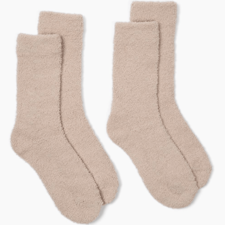 Cozy Cloud Socks - Ivory - Small Batch Specialty Gifts