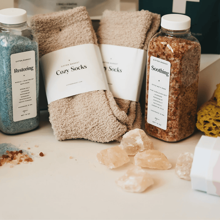 Cozy Cloud Socks - Ivory - Small Batch Specialty Gifts