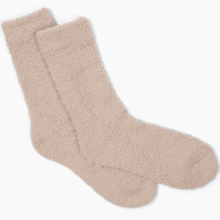Cozy Cloud Socks - Ivory - Small Batch Specialty Gifts