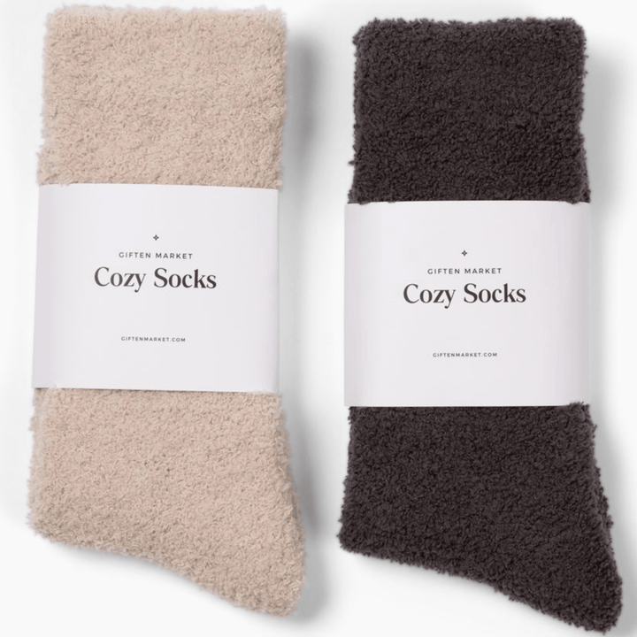 Cozy Cloud Socks - Ivory - Small Batch Specialty Gifts