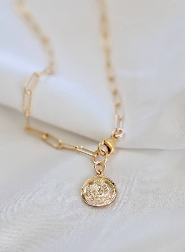 Lora Coin Necklace