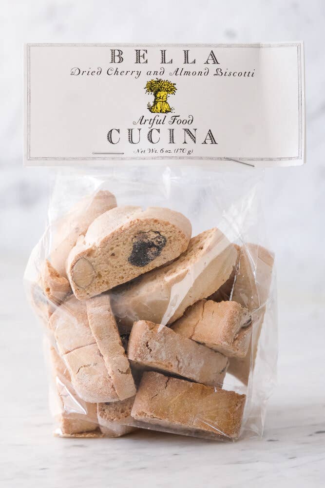 Dried Cherry & Almond Biscotti - Small Batch Specialty Gifts