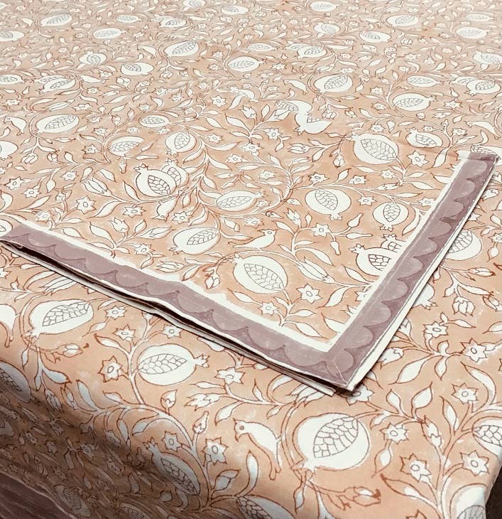 Tablecloth 60X60 Pomegranate Clay