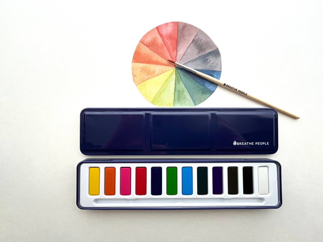 12 Color Watercolor Set