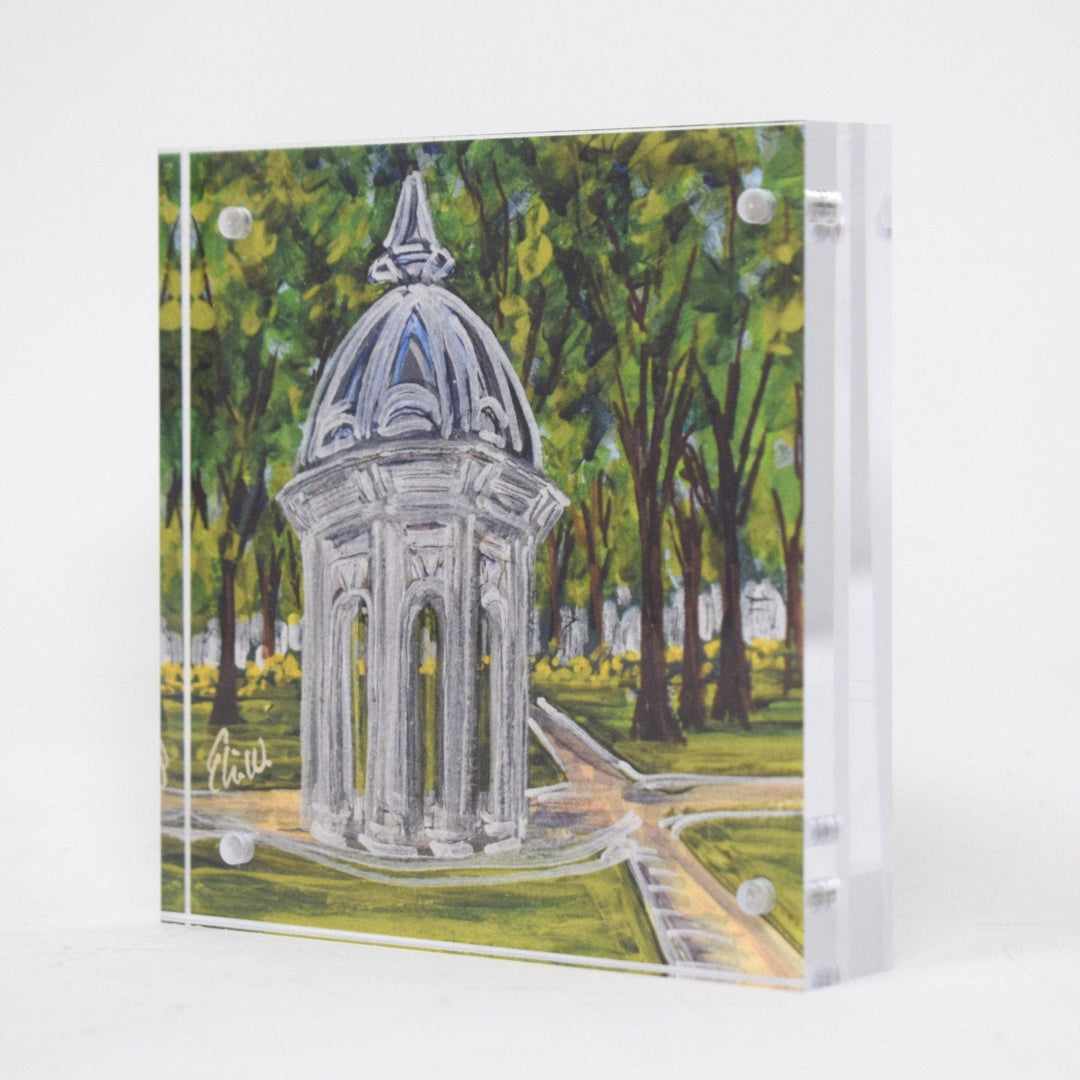 East Carolina University Landmark Acrylic Block - Small Batch Specialty Gifts