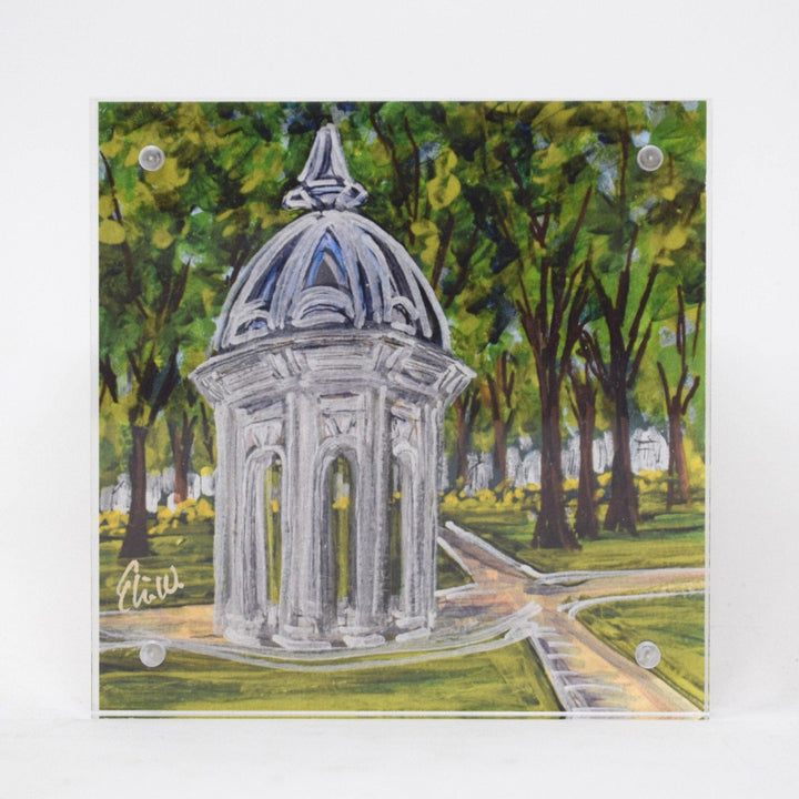 East Carolina University Landmark Acrylic Block - Small Batch Specialty Gifts