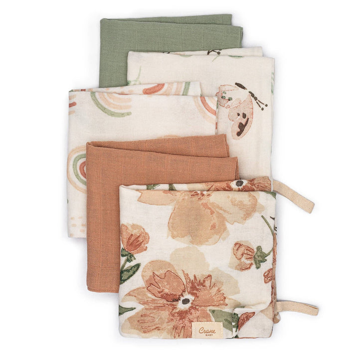 Parker 5-pc. Baby Wash Cloth Set