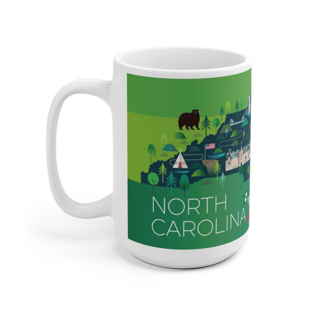 NORTH CAROLINA 11 OZ CERAMIC MUG