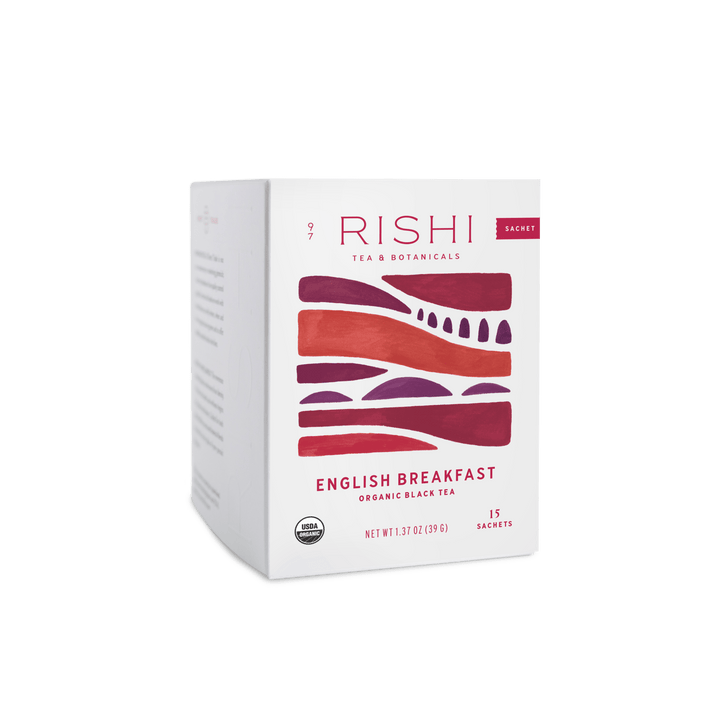 English Breakfast Organic Black Tea Sachets - Small Batch Specialty Gifts