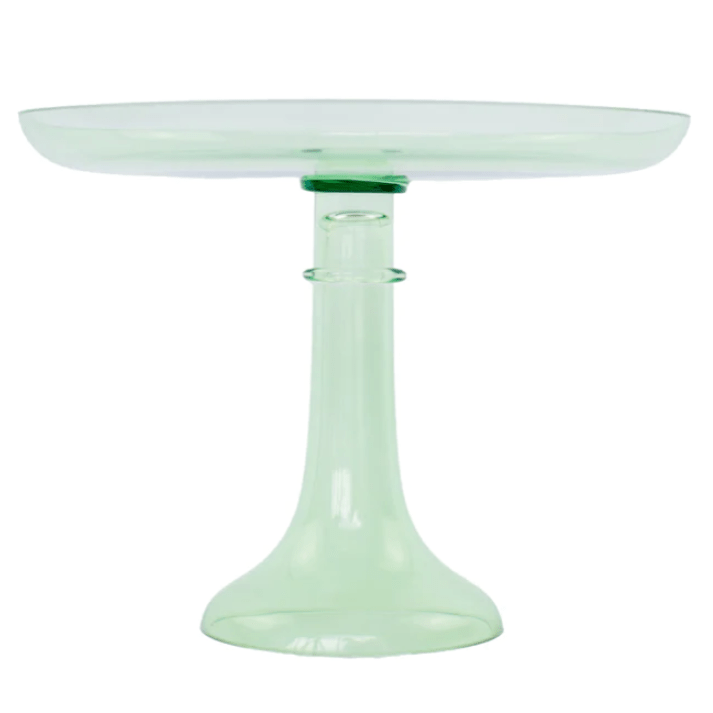 Estelle Colored Glass Cake Stand