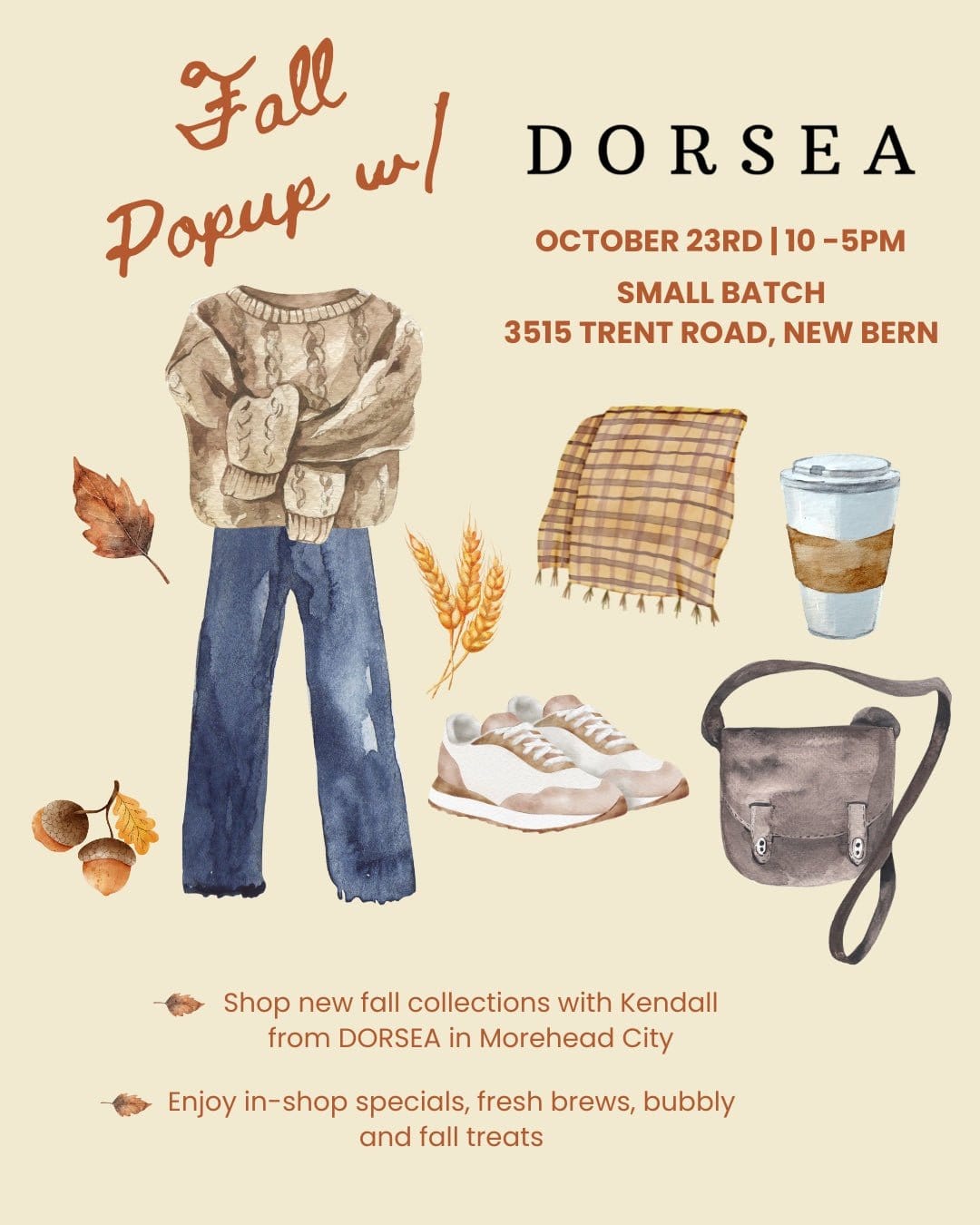EVENT: Popup with DORSEA