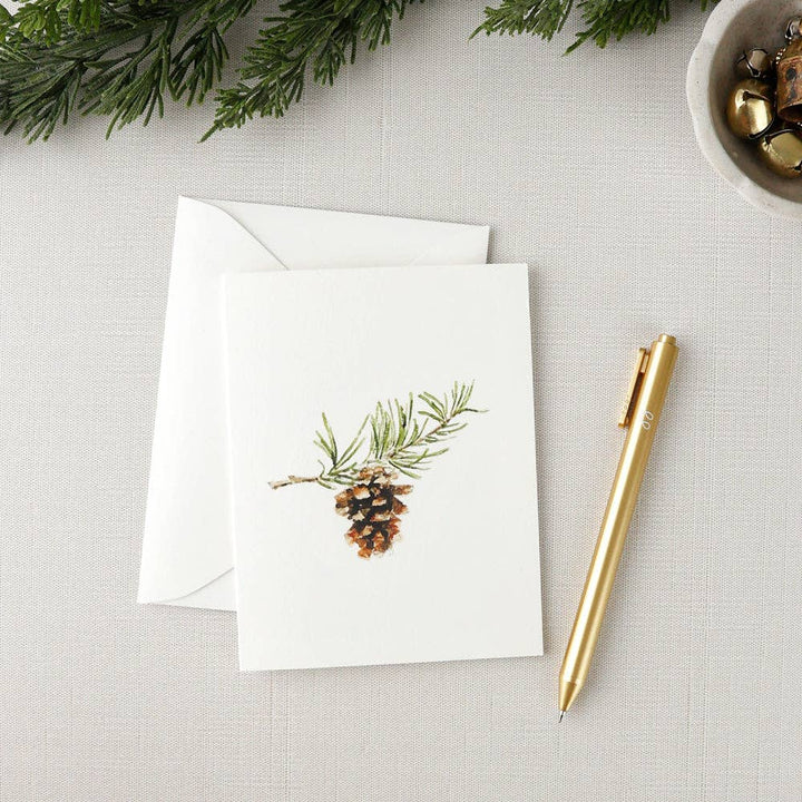 Evergreen notecard set - Small Batch Specialty Gifts