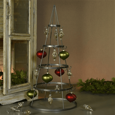 Tree Ornament Display, Zinc