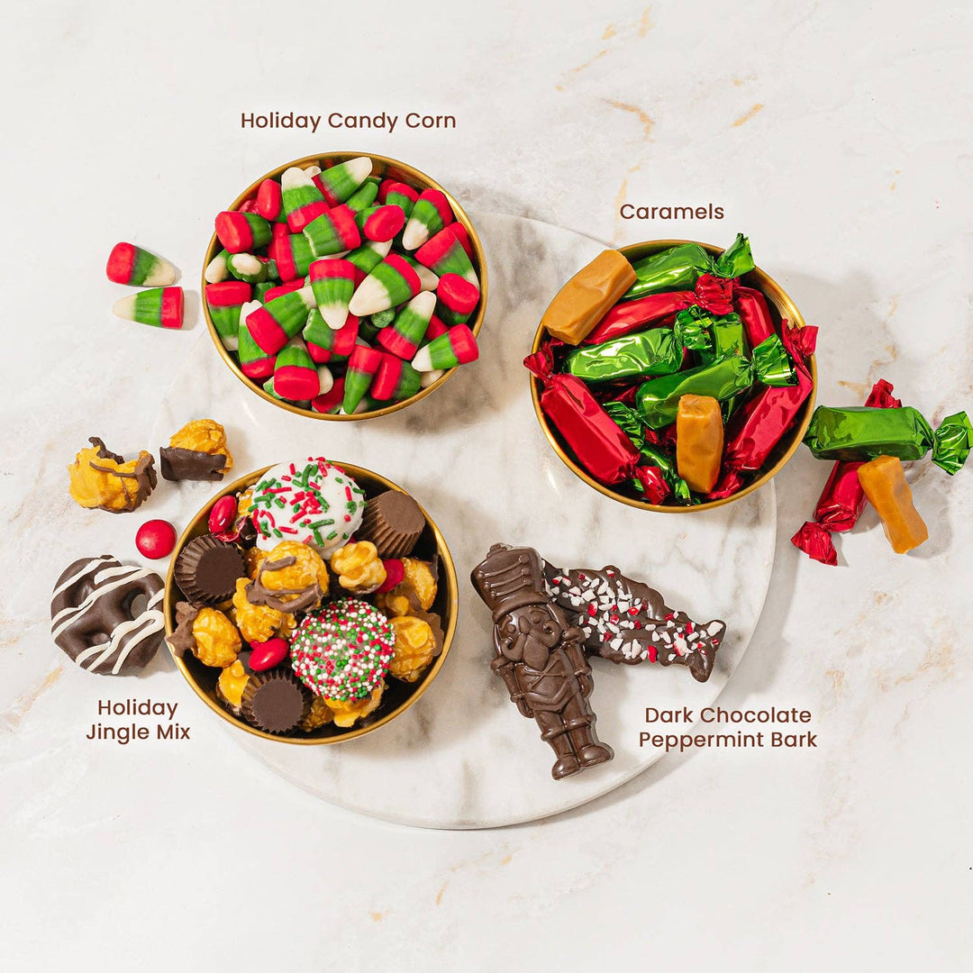 Christmas Gift Basket – Festive Soldier Box with Holiday Candy & Chocolate Assortment