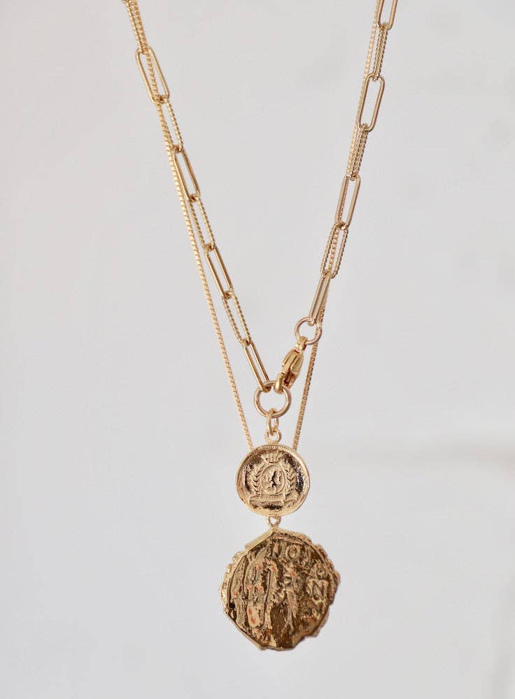 Lora Coin Necklace