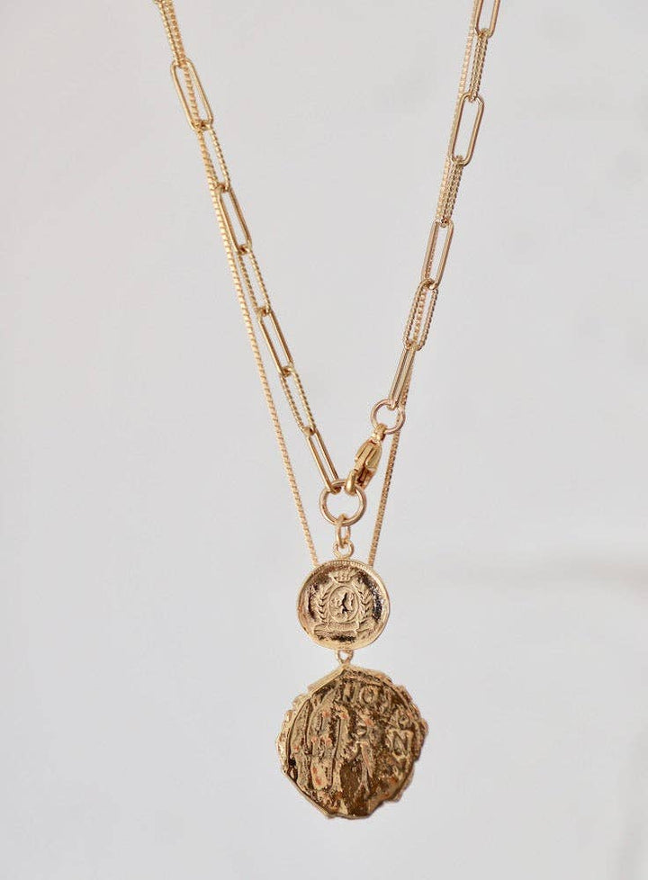 Lora Coin Necklace
