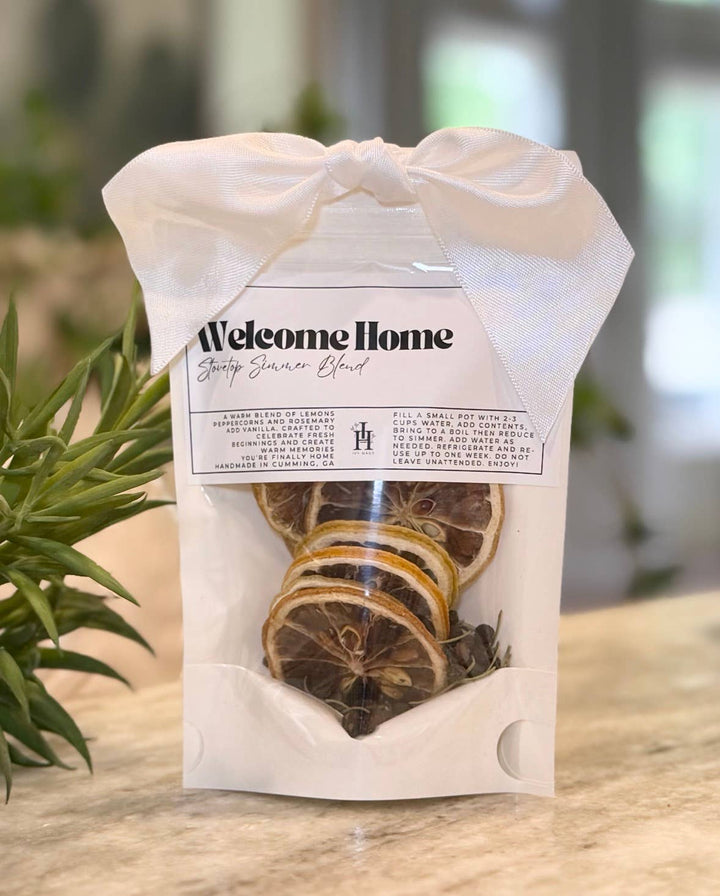 Welcome Home Lemon + Rosemary Stovetop Simmer Pot small