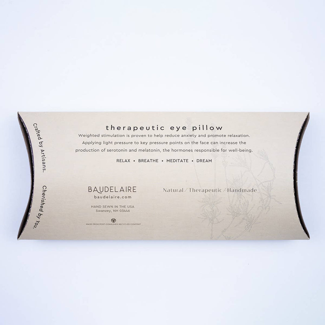 Floral Laurel Eye Pillow - Small Batch Specialty Gifts