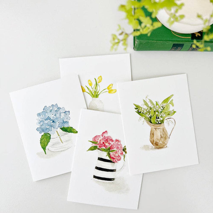 Flower notecards set - Small Batch Specialty Gifts