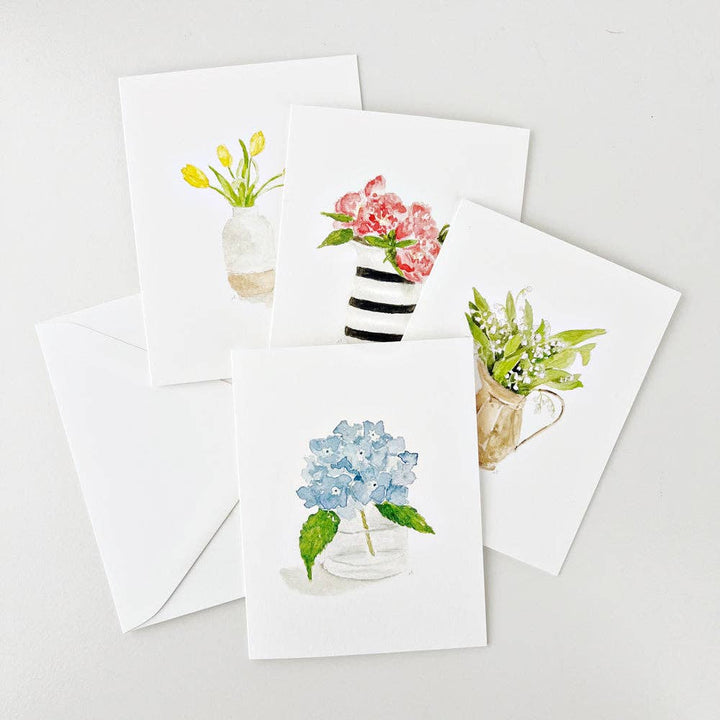 Flower notecards set - Small Batch Specialty Gifts