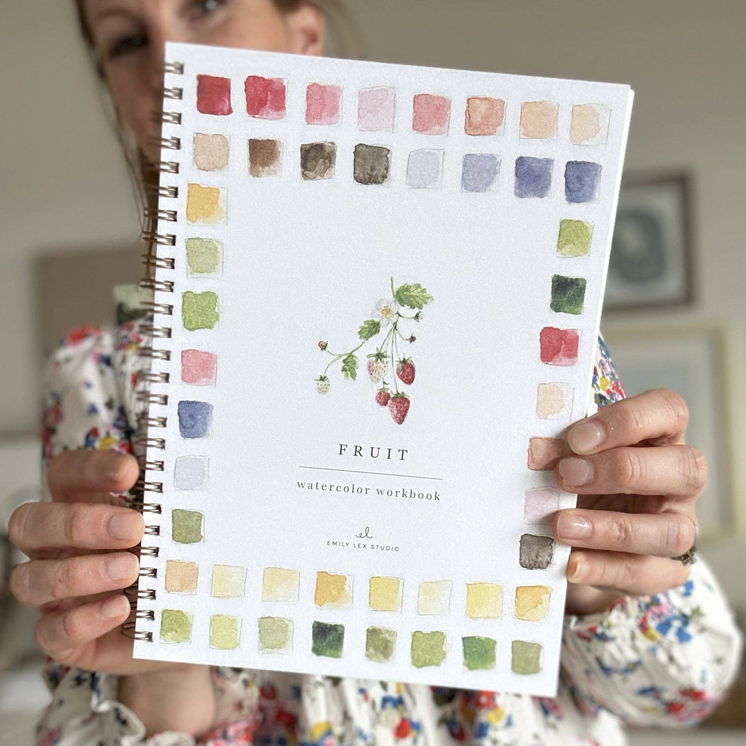 Fruit Watercolor Notebook