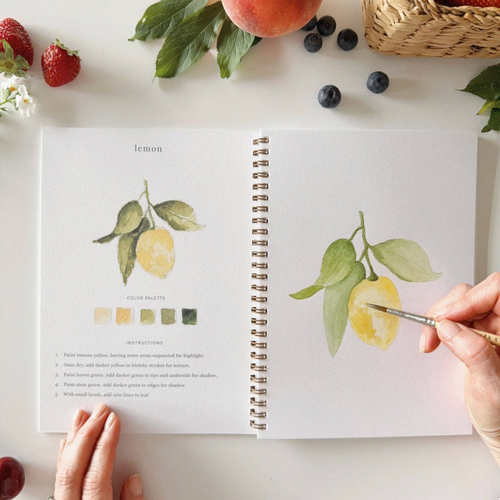 Fruit Watercolor Notebook