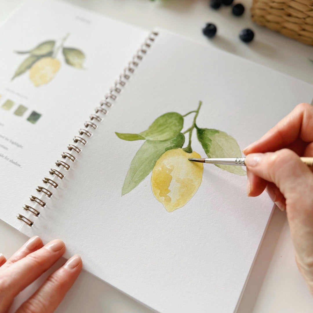 Fruit Watercolor Notebook