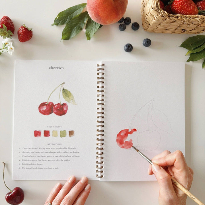 Fruit Watercolor Notebook