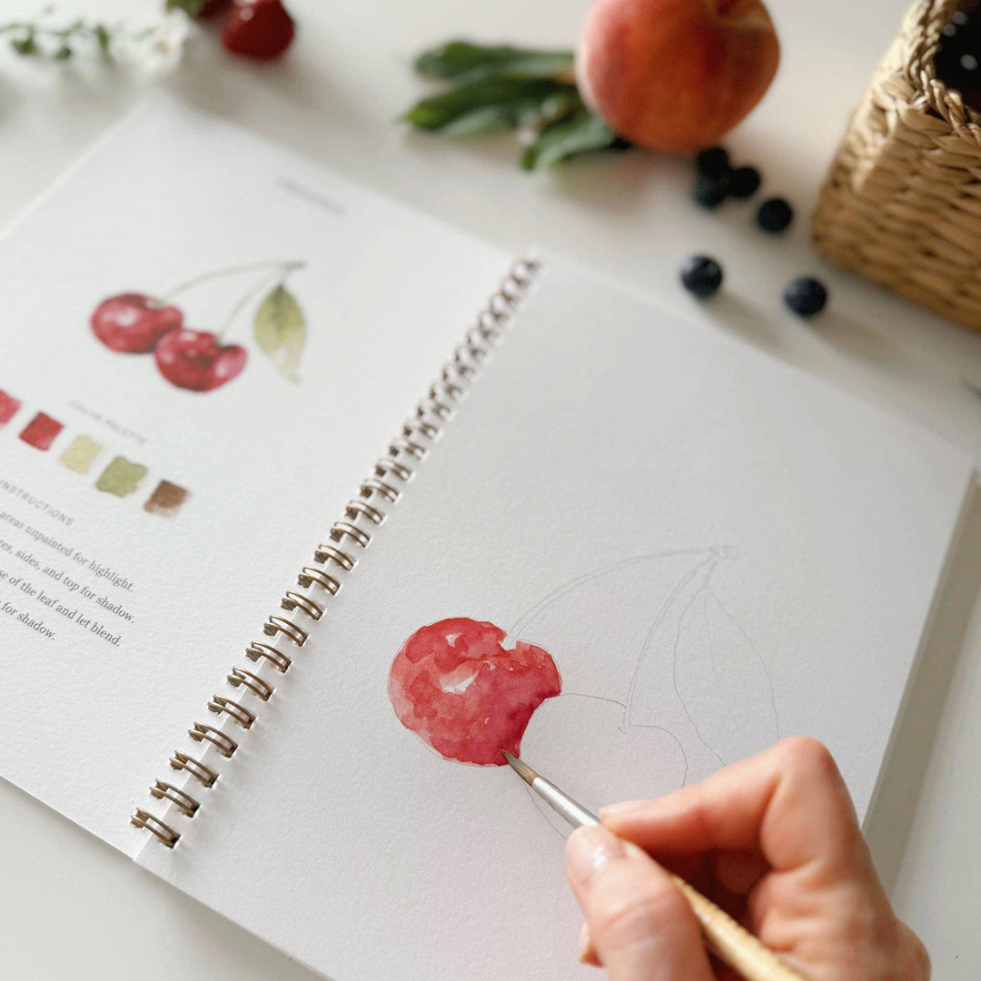 Fruit Watercolor Notebook