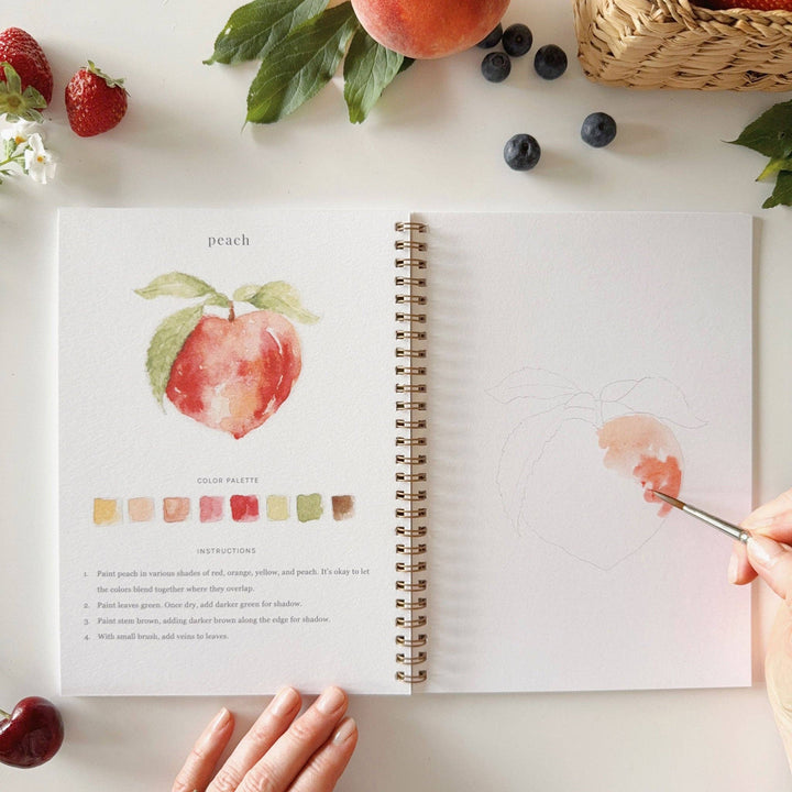 Fruit Watercolor Notebook