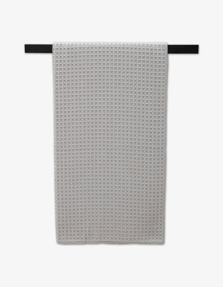 Geometry Stone Waffle Bath Towel