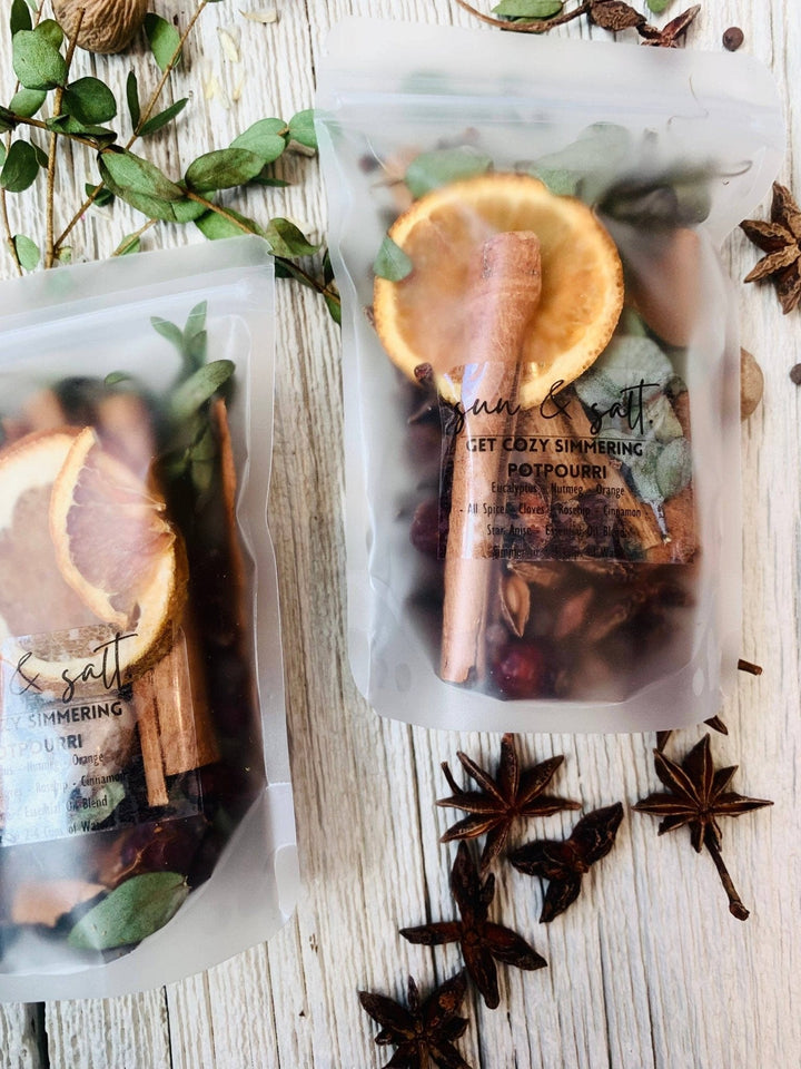 Get Cozy Simmering Potpourri - Small Batch Specialty Gifts
