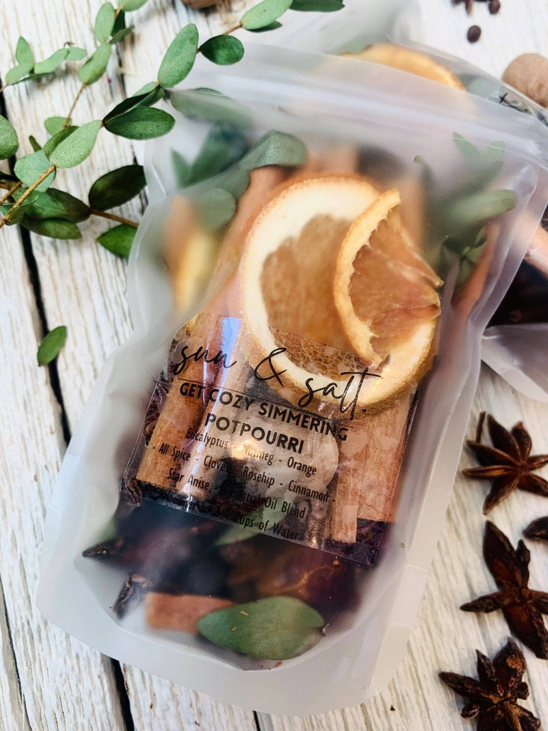 Get Cozy Simmering Potpourri - Small Batch Specialty Gifts