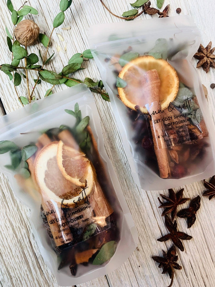 Get Cozy Simmering Potpourri - Small Batch Specialty Gifts