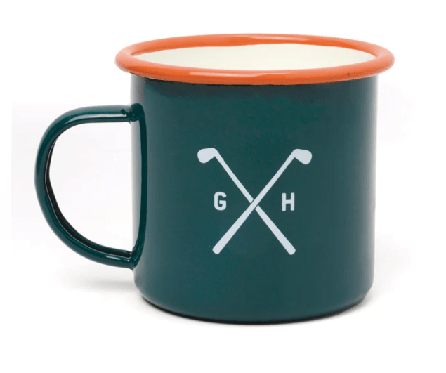 Golf Enamel Mug - Small Batch Specialty Gifts