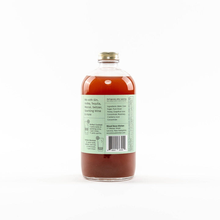 Grapefruit & Rosemary Cocktail and Mocktail Mixer, 16 fl oz - Small Batch Specialty Gifts