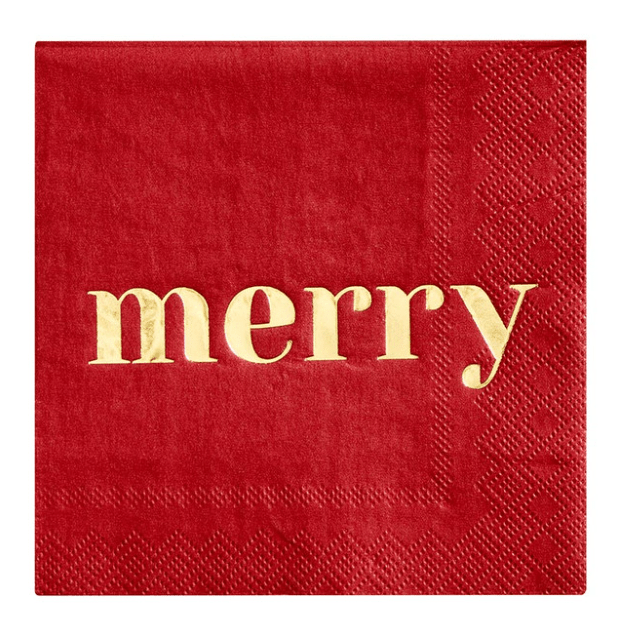 Holiday Cocktail Napkins