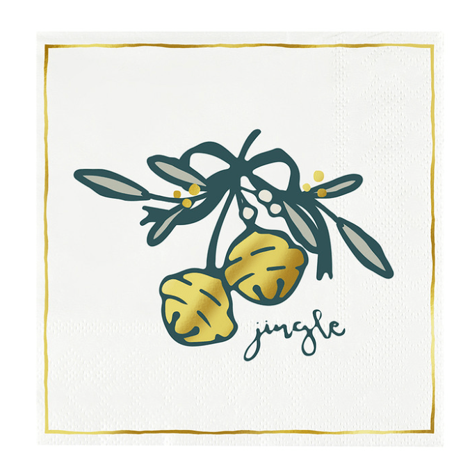 Holiday Cocktail Napkins