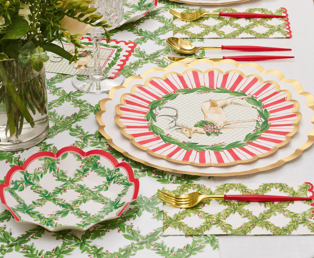Holly Berry Dinner Plates