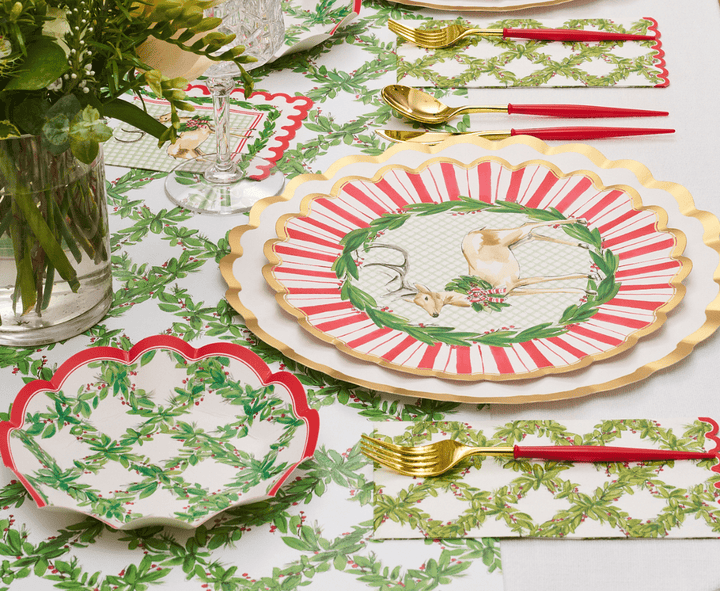 Holly Berry Dinner Plates